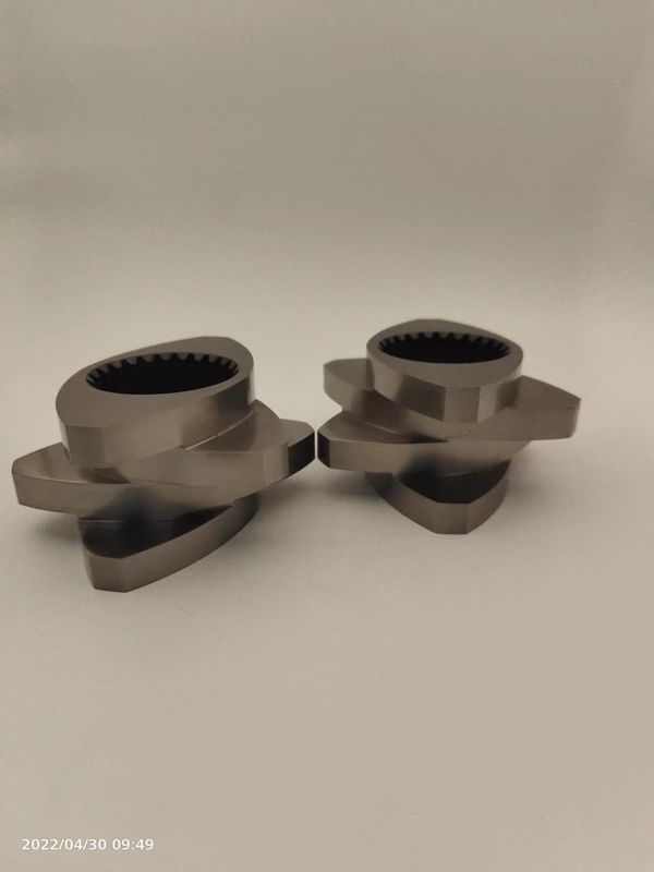 耐腐食 ツインスクリューエクストルーダー要素 12mm 600rpm メッシュブロック耐磨