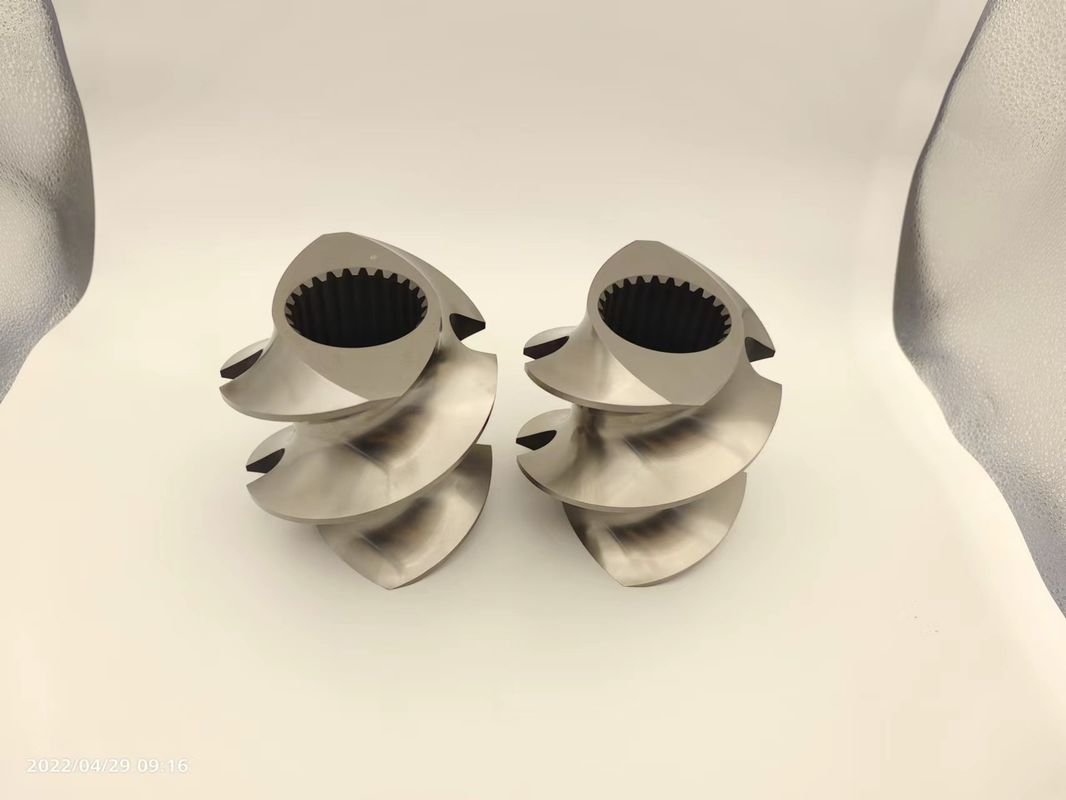 ツインスクリューエクストルーダー granulator アクセサリー 12mm -300mm から Covey スクリューパーツ
