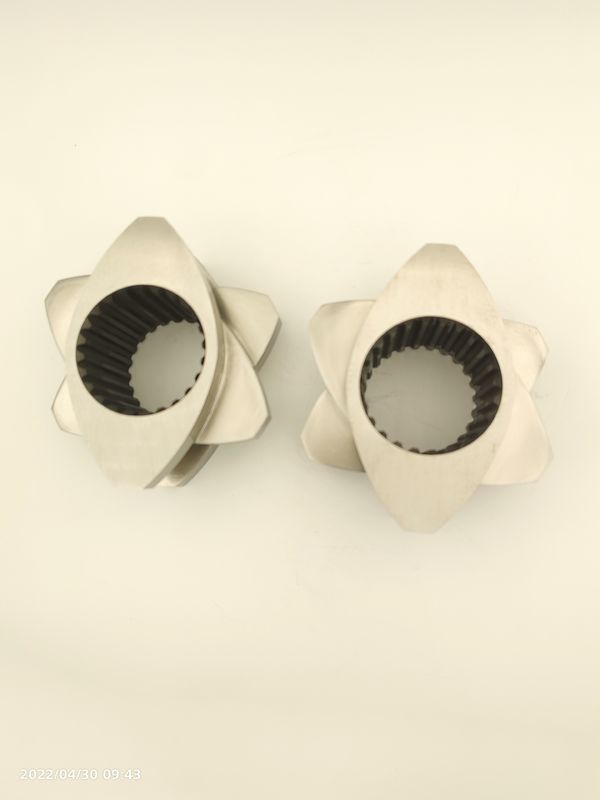 ツインスクリューエクストルーダー granulator アクセサリー 12mm -300mm から Covey スクリューパーツ