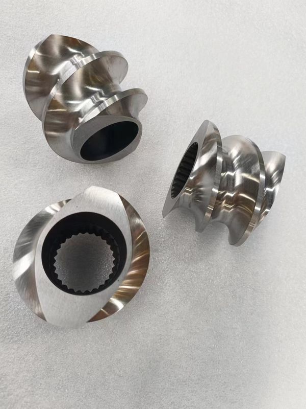 500kg/H - 1200kg/H ツインスクロールエクストラューダー要素要素スクロールISO90001 モードエクストラューダー用