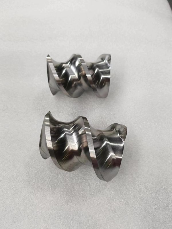 500kg/H - 1200kg/H ツインスクロールエクストラューダー要素要素スクロールISO90001 モードエクストラューダー用