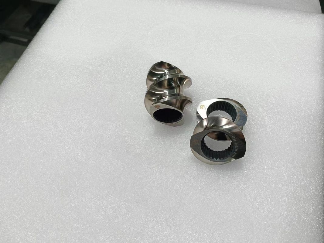 高速ツール 鉄 輸送 スクロール エレメント エレメント スクロール ツイン スクロール エクストルーダー 機械