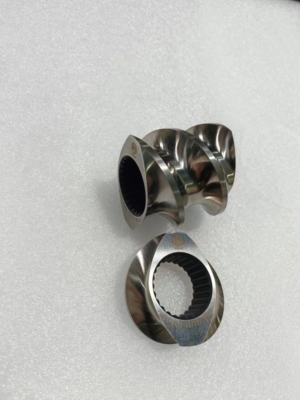 高速ツール 鉄 輸送 スクロール エレメント エレメント スクロール ツイン スクロール エクストルーダー 機械