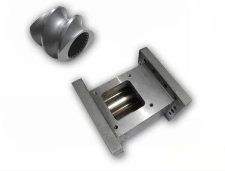 75mm メタルカラーアセンブリ スクリューと樽 魚食エクストルーダー 部品 Cr12MOV 素材