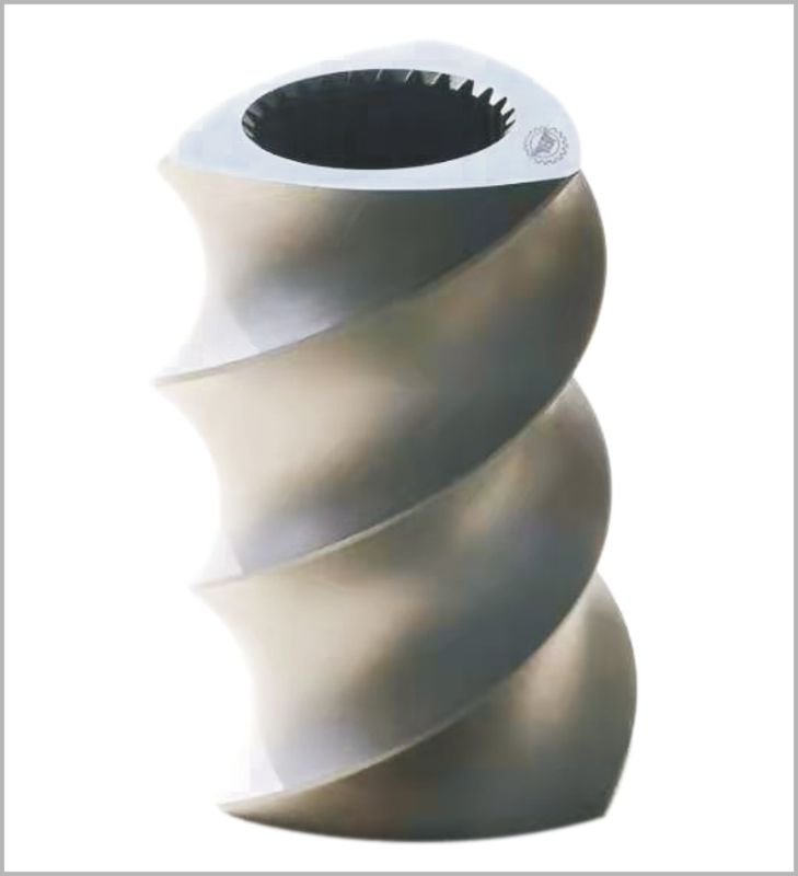 OD 50.5mm メタル カラー キャメル エクストルーダー プラスチック 機械用のスクリュー エレメント