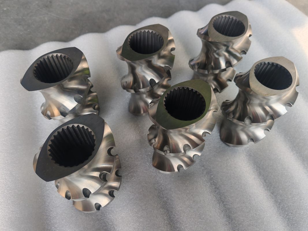 二軸押出機 優れた混合と搬送スクリューエレメント 精密な結果のために