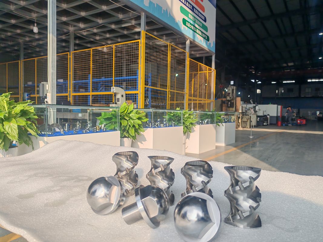 二軸押出機 優れた混合と搬送スクリューエレメント 精密な結果のために