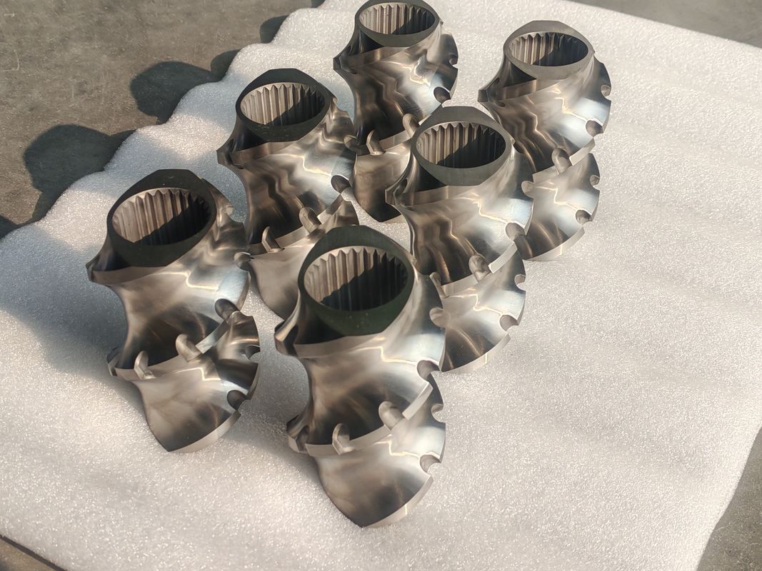 二軸押出機 優れた混合と搬送スクリューエレメント 精密な結果のために