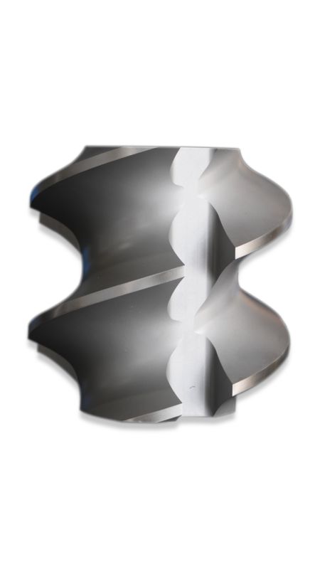 PPPEPOMPVCPET共回転するツインスクロールプラスチック機械用のスクリューエレメント