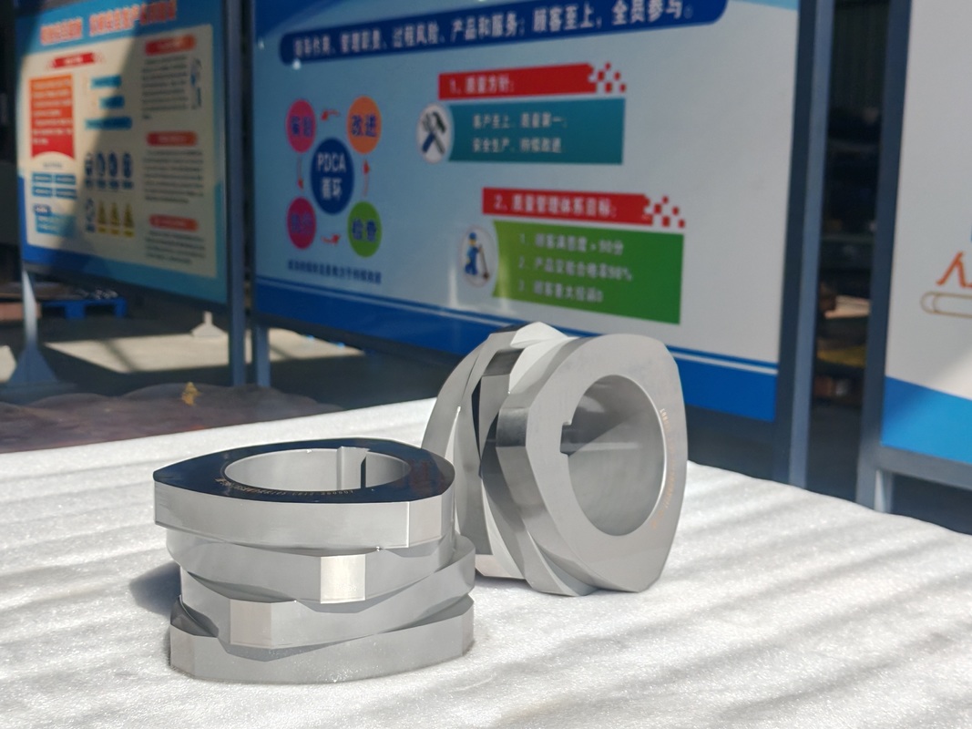 SZK 250 二軸押出機スクリューエレメント、ISO 9001認証およびカスタマイズオプション付き