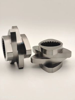 ツインスクリューエクストルーダー granulator アクセサリー メーシングブロック 編み込みブロック 12mm - 300mm