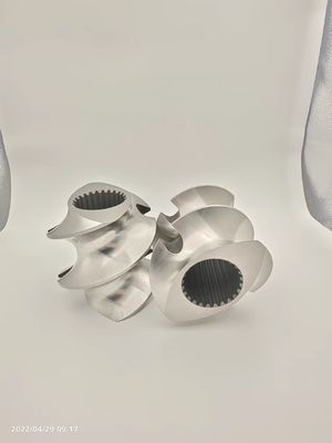 5.ZSK70 ツインスクロールエクストルーダー部品 スクロールとバレル