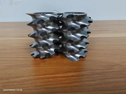 ツインスクリュースレッドエクストルーダーブロックツインスクリューエレメント 12 - 300mm