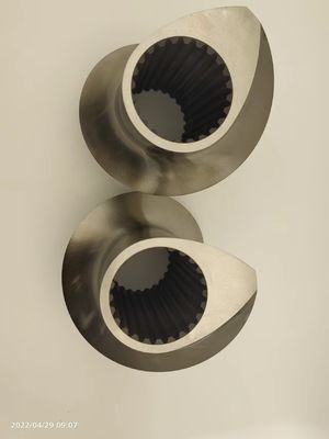 螺紋要素 螺紋ブロック 編み込みブロック ツインスクリュー プラスチック Granulator アクセサリー 網状ブロック 編み込みブロック