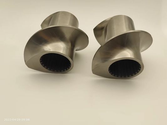 螺紋要素 螺紋ブロック 編み込みブロック ツインスクリュー プラスチック Granulator アクセサリー 網状ブロック 編み込みブロック