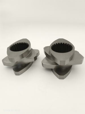 ツインスクリューエクストルーダースクネージングブロック 12mm - 300mm 高切削とブレンド