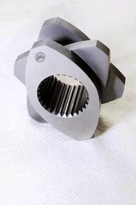 ツインスクリューエクストルーダースクネージングブロック 12mm - 300mm 高切削とブレンド