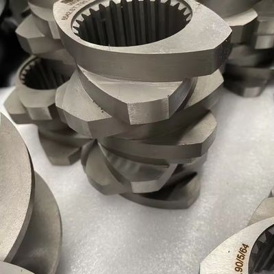38CrMoAlA パーソナライズされた仕様を持つ平行ツインスクロールエクストルーダーのスクリューエレメント