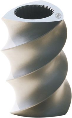 Clextral BC72 スクリューエレメント 優れた耐摩耗性材料